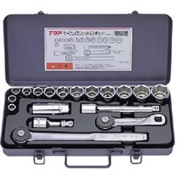 トップ工業 TOP サーフェイスソケットセット フレックスタイプ 差込角12.7mm