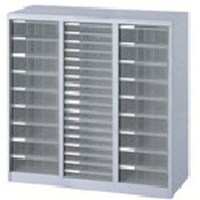 ナカバヤシ ナカバヤシ 書類ケース アバンテV2フロアケス A4X3列 ニューグレー AFC36N 1台