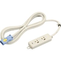 明工社 明工 OA用抜止接地タップ2コ口ハー