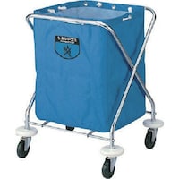 山崎産業 コンドル リサイクルカート Y2(収納袋小) 青 黒