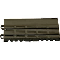 山崎産業 コンドル エバック 屋外用マット ブラシハードマット 縁駒O 茶