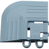 山崎産業 コンドル 素足スノコ コーナー 青 黒 F163FC 1枚