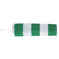 ユニット ユニット 吹流し緑/白 ポリエステル 650Ф×2150mm 37231 1本