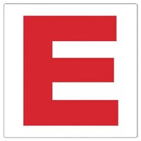 ユニット ユニット 通り芯表示板 E