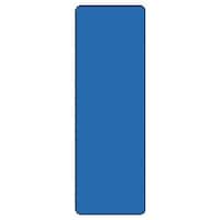 ユニット ユニット 短冊型標識 (青)無地 36006 1枚