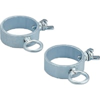 ユニット ユニット たれ幕固定金具2個1組 鉄製 87×57×20mm