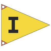 ユニット ユニット 工事用自動車旗 綿製 300×500mm 37226 1枚