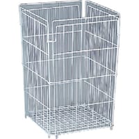 ユニット ユニット ワイヤーバスケット(大) スチール線 630H×400×375mm