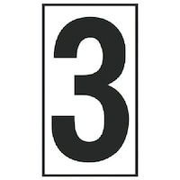 ユニット ユニット 予告・説明看板日付マグネット3 高輝度マグネット 55×30mm