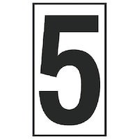 ユニット ユニット 予告・説明看板日付マグネット5 高輝度マグネット 55×30mm