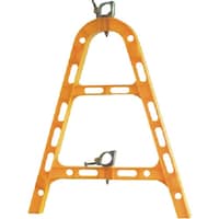 ユニット ユニット プラ単管バリケード 黄