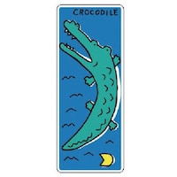 ユニット ユニット ジョイシール ワニ PVCステッカー 1000×400mm