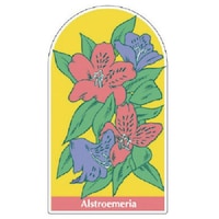 ユニット ユニット ジョイシール アルストロメリア 塩ビステッカー 700×400 91225 1枚