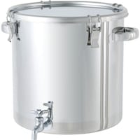 MONOVATE MONOVATE ステンレスタンク ストレート密閉タンク(蛇口付) 25L CTHW33 1個