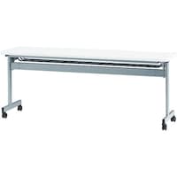 TOKIO 天板跳上式スタックテーブル(パネルなし) 1800×450mm 天板色:ホワイト HSN1845W 1台