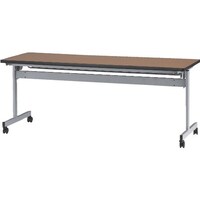 TOKIO 天板跳上式スタックテーブル(パネルなし) 1800×600mm 天板色:チーク HSN1860T 1台