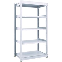 トラスコ中山 TRUSCO TUG型中量ボルトレス棚 300kg 単体型 1855×776×H1800 5段 TUG30066J5 1台