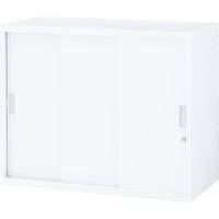 トラスコ中山 TRUSCO ユニット型壁面書庫 スチール引違い3枚戸 H720 W色 USSW7 1台