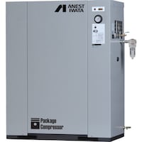 アネスト岩田 アネスト岩田 レシプロコンプレッサー(給油式) パッケージコンプレッサ D付 2.2KW 60Hz 吐出圧力0.7ー0.85MPa CLP22EF8.5DM6 1台