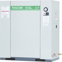東芝産業機器システム 東芝 静音シリーズ オイルフリー コンプレッサ(低圧) モーター出力3.7kW 周波数50Hz FLP8537T 1台