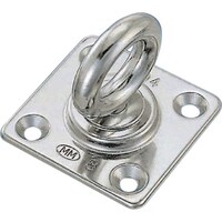 水本 水本 ステンレス 回転アイプレート 35mm×35mm A078 1個