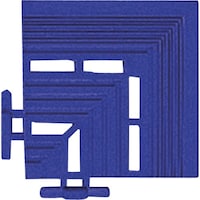 テラモト テラモト エコジョイントスノコ 角ふち 青