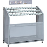 テラモト テラモト キーレス傘立SD2用フロントパネル 48本用 UB2796480 1個