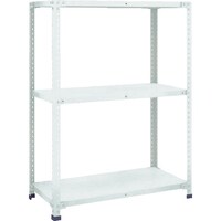 トラスコ中山 TRUSCO 軽量150型中棚ボルトレス棚 W1200XD300XH1200 3段 TLA44K13 1台