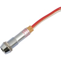 サカズメセイサクシ サカヅメ 2色(赤・橙)点灯LED表示灯 2DUL10JPL Φ10 2DUL10JPLDC5V60VROW 1個