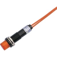 サカズメセイサクシ サカヅメ LED表示灯 DA10TPBL (AC/DC100V接続)Φ10橙 DA10TPBLACDC100VO 1個