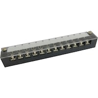 サトーパーツ サトーパーツ 中継用2列型端子台 ML1シリーズ 300V15A 極数12