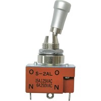 NKKスイッチズ NKKスイッチズ レバーロック形トグルスイッチ はんだ端子 単極ON‐ON