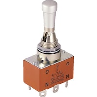 NKKスイッチズ NKKスイッチズ レバーロック形トグルスイッチ はんだ端子2極ON‐OFFON