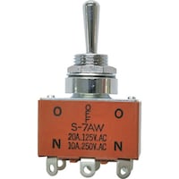 NKKスイッチズ NKKスイッチズ 防水形トグルスイッチ はんだ端子 2極ON‐OFFON