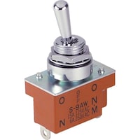 NKKスイッチズ NKKスイッチズ 防水形トグルスイッチ はんだ端子 単極ON‐OFF(ON)