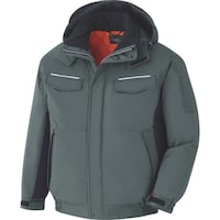 ミドリ安全 ミドリ安全 ベルデクセル 静電防水防寒ブルゾン モスグリーン×ブラック 4L