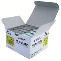 カシオ カシオ ネームランド用スタンダードテープ5本入り9mm 黄に黒字