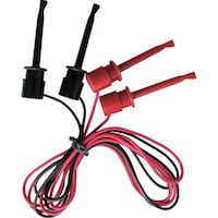 テイシン テイシン ICテストリード 100cm ICクリップL両端付 (2本入)