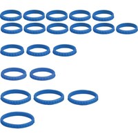 京都機械工具 nepros 9.5sq.ソケットセット用ゴムリングセット 青