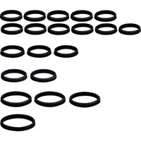 京都機械工具 nepros 9.5sq.ソケットセット用ゴムリングセット 黒