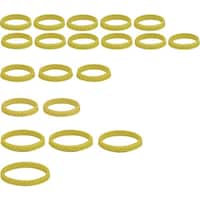 京都機械工具 nepros 9.5sq.ソケットセット用ゴムリングセット 黄