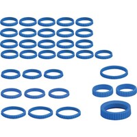 京都機械工具 nepros 9.5sq.ソケットレンチセット用ゴムリングセット 青