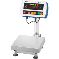 エー・アンド・デイ A&D 防塵・防水デジタル台はかり SWシリーズ ひょう量15kg 最小表示2g 軽量皿寸法W250×D250mm SW15KS 1台