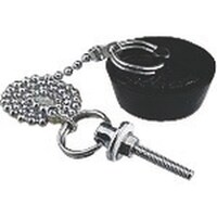 カクダイ KAKUDAI 洗面器ゴム栓くさりつき 35×28