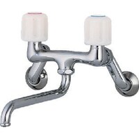 カクダイ KAKUDAI 2ハンドル混合栓