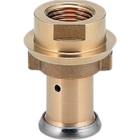 カクダイ KAKUDAI JKロック床用水栓ボックスアダプター(ワンタッチ) 61001913 1個