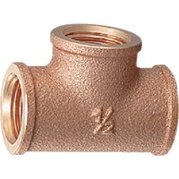 カクダイ KAKUDAI 砲金チーズ 612650X25 1個