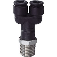 チヨダ チヨダ ファイブSUSメイルブランチワイ 4mm・R1/8 FS401MY 1個