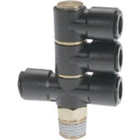 チヨダ チヨダ チューブ継手 フジ トリプルバンジョー(樹脂) 12mm R3/8