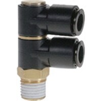 チヨダ チヨダ チューブ継手 フジ ダブルバンジョー(樹脂) 8mm R3/8